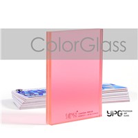 ColorGlass3880538 5CBAGT+1.14PVB+5CBAGT Building Safetyglass Toughened Laminated Outdoor Art Glass