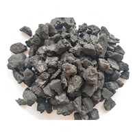 Low Ash Sulphur High Carbon Semi Coke / Gas Coke / Lam Coke 6mm-18mm