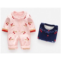 Baby Rompers Long Sleeve Jumpsuit Boys Infant Clothing Thick Warm Autumn Winter Newborn Clothes Girls Outfits Overalls