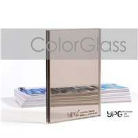ColorGlass3883538 4CBHS+1.14PVB+4CBHS Building Safetyglass Toughened Laminated Outdoor Art Glass