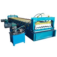 Low Price Car Carriage Plate Sandwich Panel Corrugating Tile Machine Making Machinery