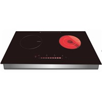 Built in 2 Burner Induction Cooker with Infrared Cooker