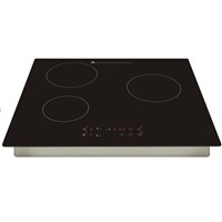 Built in Three Burns Induction Cooker with Sensor Touch Controller, Four Digital Display