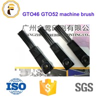 Good Quality GTO 46/52 Machine Brush of Black Color Printing Spare Parts
