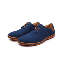Spring Men's Casual Large Size Matte Fashion Leather Shoes