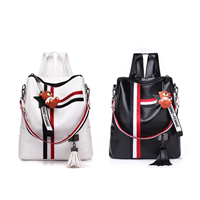 the New Ribbon Pendant Explosion Dual-Purpose Backpack