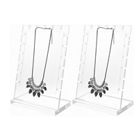 Transparent Cutsom Design Acrylic Jewelry Necklace Display Stand