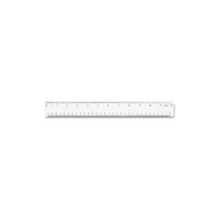 Customized Transparent Acrylic Ruler Quilter 20 Inches for School Student