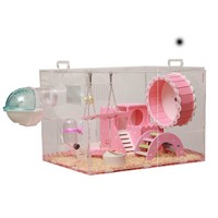 Factory Direct High Quality Custom Clear Acrylic Hamster Cages for Sale