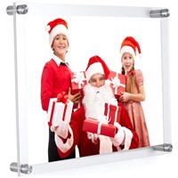 Factory Price High Quality Custom Clear Desktop Plexiglass Acrylic Photo Picture Frame