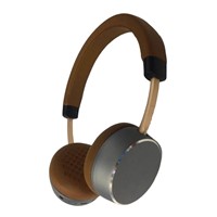 Promotional Gift Stereo Premium Metallic Wireless Blue-Tooh Headset