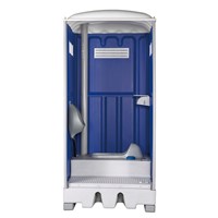 Blow Molded HDPE Mobiele Toiletten for Build Sites SSQ-300 Module - Portable Toilets (Single Ply-Flushing Squat Type)