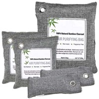 100% Biodegradable Activated Bamboo Charcoal Captures Bag Air Purifying Bag Air Freshener Custom Logo