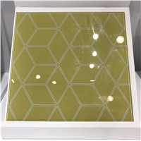 8mm Clear Silk Screen Tempered Glass