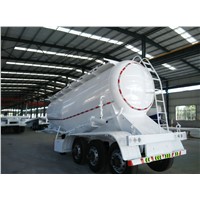 Sinotruk 3 Axles 35m3 Dry Powder Bulk Cement Tanker Semi Trailer