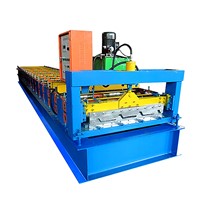 High Quality Steel Metal Roofing Glazed Corrugated Tile Roofing Sheet Cold Roll Forming Making Machine