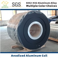 Brushed Anodized Aluminum Coil for Cladding, Interior Decorative Anodized Aluminum Sheet, Exterior Facade Material