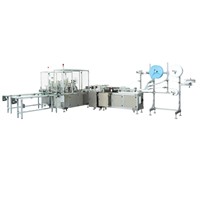 High-Speed Flat Earband Mask Full Automatic Production Line Mask Making Machine