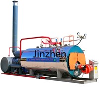 3T/H Industrial Natural Gas Oil Fired Steam Boiler for Feed Pellet Line