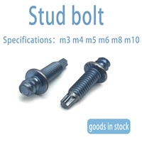 Manufacturer Direct Stud Bolt Customized Non-Standard Anti-Skid Auto Tapping Screw M5 Double Head Screw
