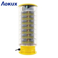 Aokux Good Quality 360 Degree Aircraft High Intensity Aviation Obstruction Light Obstacle Lights