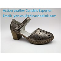 Women Sandals Leather Shoes Summer Loafers Shoes