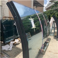6mm+9A+6mm Clear Curved Tempered Insulated Glass