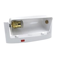 IMPA 792136 E27 Bulb Switch Control Marine Bedside Light Steel Material White Coloe