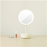 LED Makeup Mirror with Bluetooth Speaker & Table Lamp