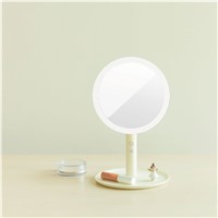 Portable LED Makeup Mirror with Table Lamp