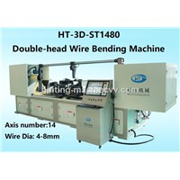 Double-Head Wire Bending Machine, Auto Seat Frame, Rear Frames, HT-3D-ST1480 4-8mm, 14axis, Hui Ting Machinery Metal