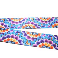 Heat Transfer Printing Polyester Cotton Ribbon Clothing Accessories Can Be Customized