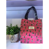 Oxford Shopping Tote Bag Wholesale Portable Reusable Lunch Bag High Density In Sulated Polyster Handle Delivery Bag