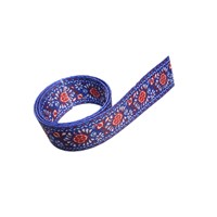 Jacquard Heat Transfer Printing Polyester Cotton Ribbon Clothing Accessories Bag Ribbon Can Be Customized