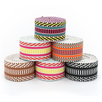 Manufacturer Custom National Style Polyester Ribbon, All Kinds of Jacquard Belt, Shoes, Clothing, Luggage Accessories, r