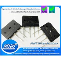SPS 10A 1000V through Hole Glass Passivated Bridge Rectifiers GBJ1010 RoHS Reach