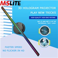 3D Hologram Projector WiFi Control Supermarket Promotion Advertising Fan Disiplayer