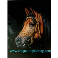 Horse Oil Painting, Animal Oil Painting