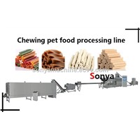 Pet Chewing Gum Processing Line/Dog Chew Bones Machine/Pet Chewing Gum Granulator/Pet Food Production