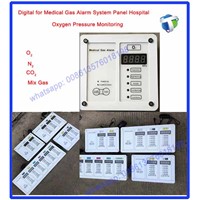 Digital for Medical Gas Alarm System Panel Hospital Oxygen Pressure Monitoring