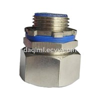 Electrical Flexible Conduits Fittings Stainless Steel Liquid Tight Connectors