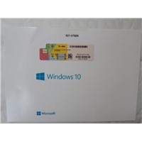 Win 10 Pro Win 10 Professional License Key Code Coa Sticker&amp;amp; DVD&amp;amp; Sealed Package