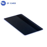 Black PVC Card Chip Nfc NTAG216