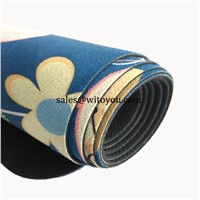 Natural Rubber Suede Yoga Mats Eco Friendly Good for Health
