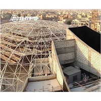 Safety Construction Space Frame Coal Storage Shed Dome Steel Structure