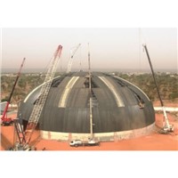 Professional Engineers Customize the Design Of Steel Structure According To the Load Coal Storage System