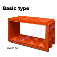 Lego Type Steel Concrete Cement Interlocking Block Mould160*80*80cm