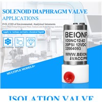 Solenoid Diaphragm Valve for in Vitro Diagnosis (IVD) Application -3-Way Series
