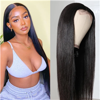 9A Garde 13x4 Lace Front Human Hair Wigs Pre Plucked Brazilian Straight Virgin Hair Lace Frontal Wig for Black Women