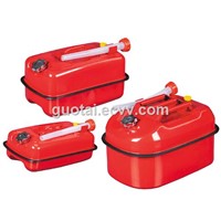Horizontal Metal Jerry Gerry Can Gas Fuel Steel Tank with Flexible Spout - Amazon Ebay Hot Selling